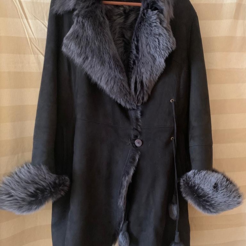 Shearling coat. Worn once. Gorgeous!